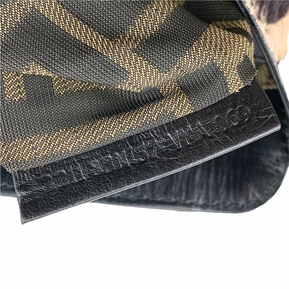 FENDI Zebra-Print Calf Hair Bag Du Jour - Picture 13 of 16